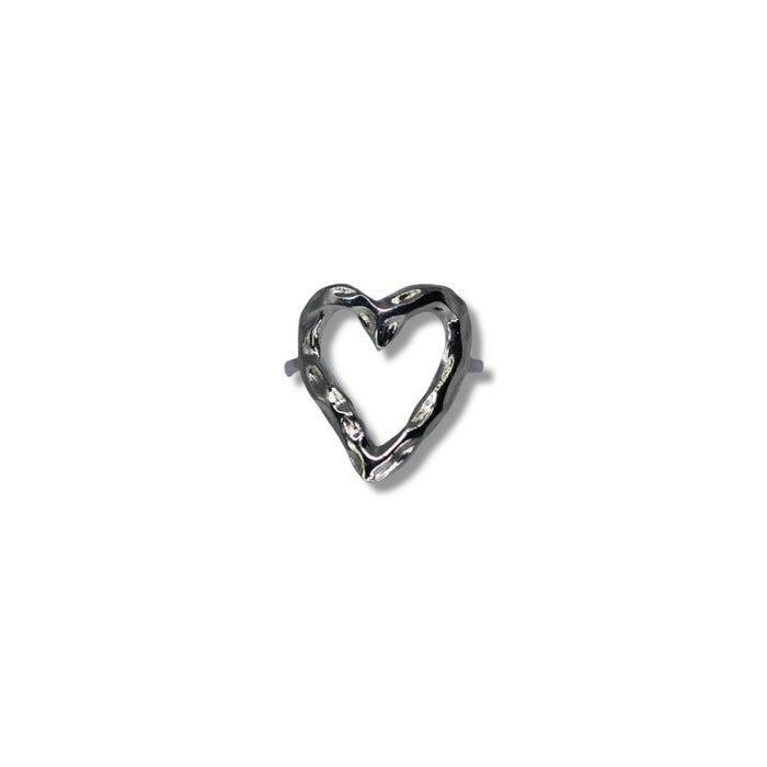 Bague ajustable en acier inoxydable ✨