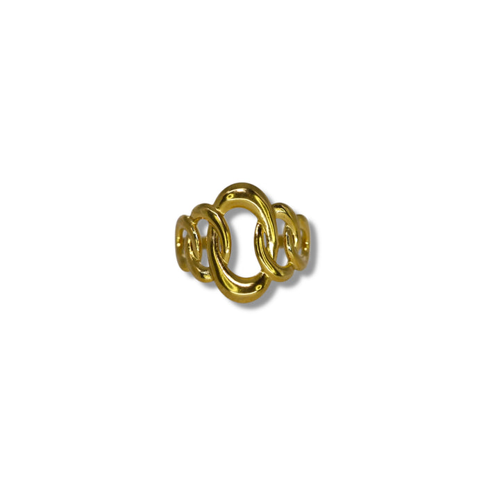 Bague ajustable en acier inoxydable ✨