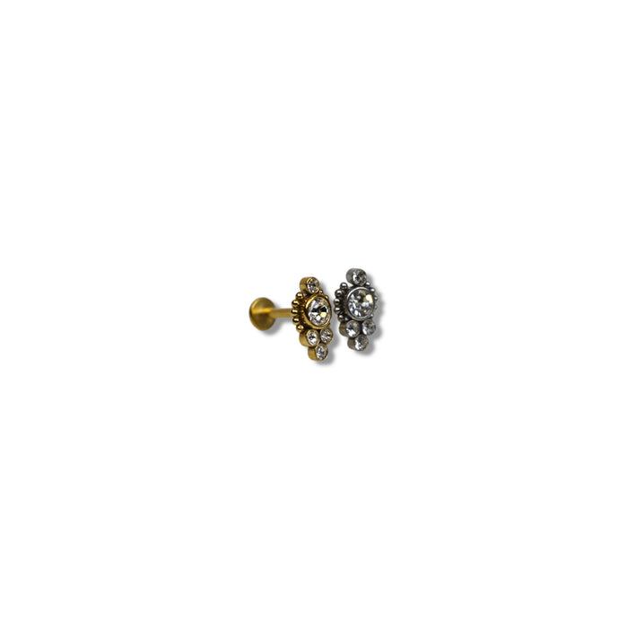 Piercing Majestic Or - Acier Inoxydable ✨