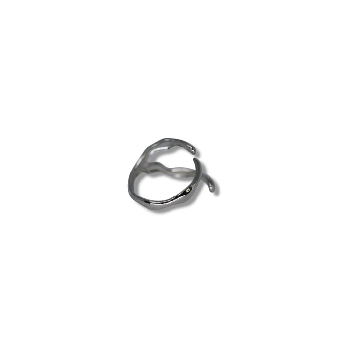 Bague ajustable en acier inoxydable ✨