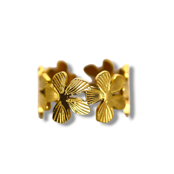 Bague ajustable "Hanabi"