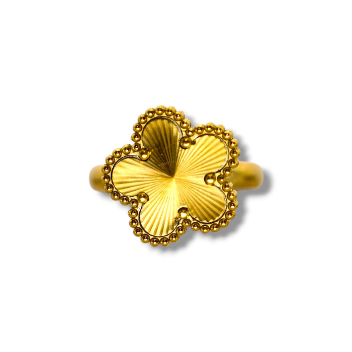 Bague ajustable "Trèfle"