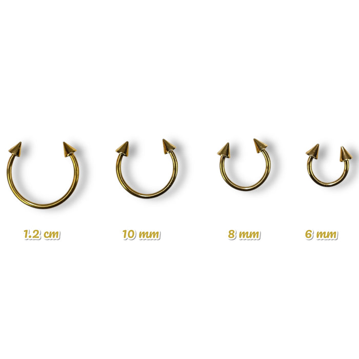 Piercing Fer à Cheval – Acier inoxydable ✨