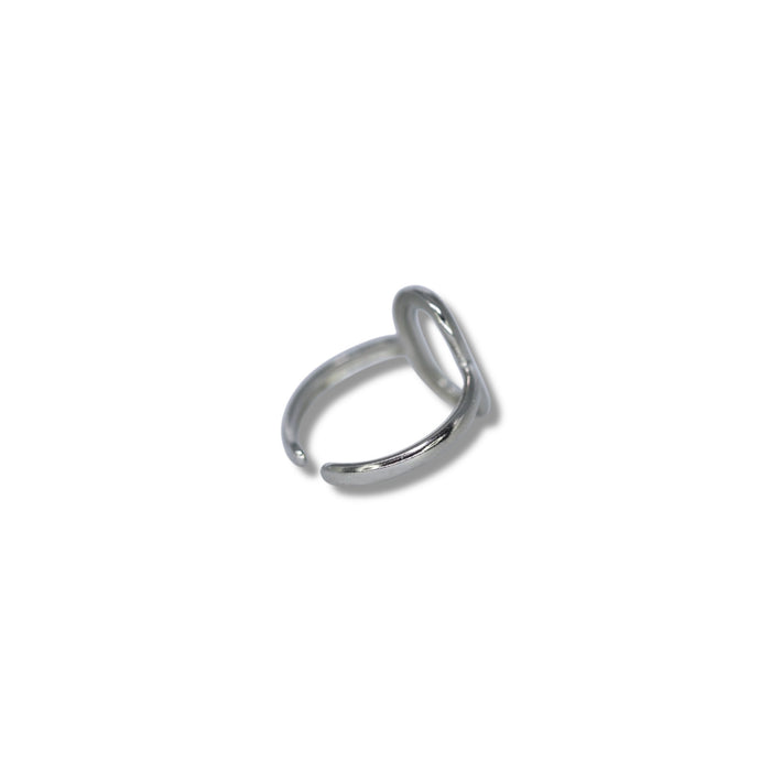 Bague ajustable en acier inoxydable ✨
