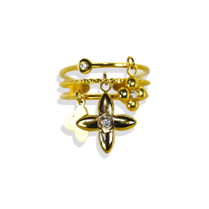 Bague ajustable "Kou"