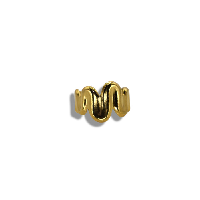 Bague ajustable en acier inoxydable ✨