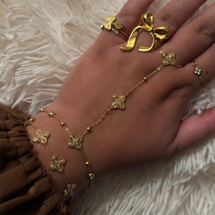 Chaîne de main dorée – Acier Inoxydable ✨