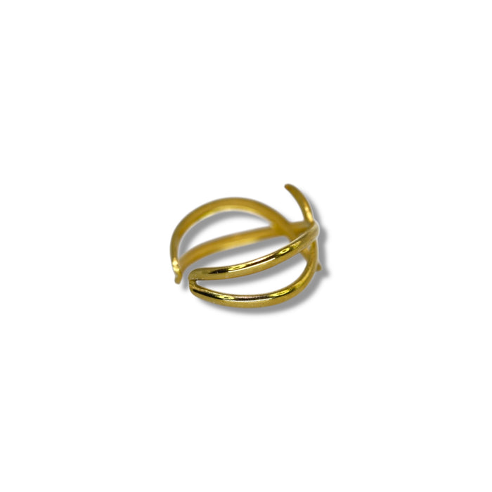 Bague ajustable en acier inoxydable ✨