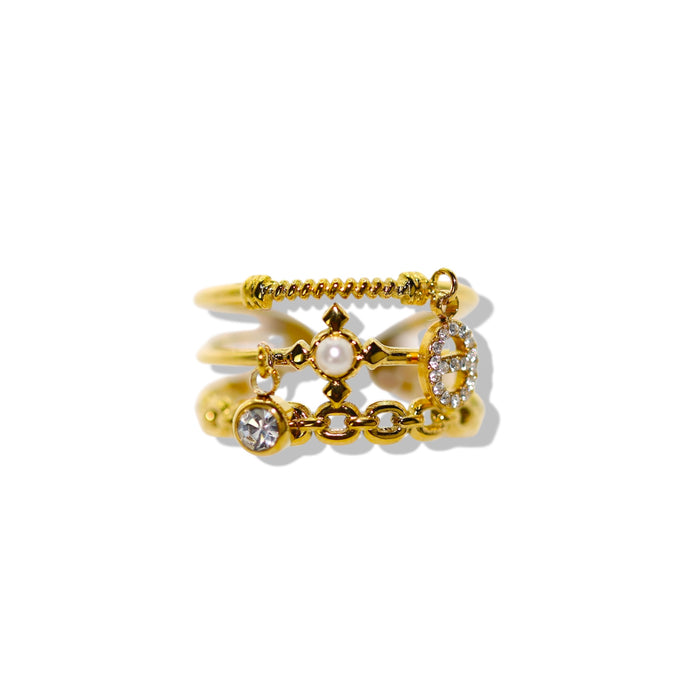 Bague ajustable "Marine"