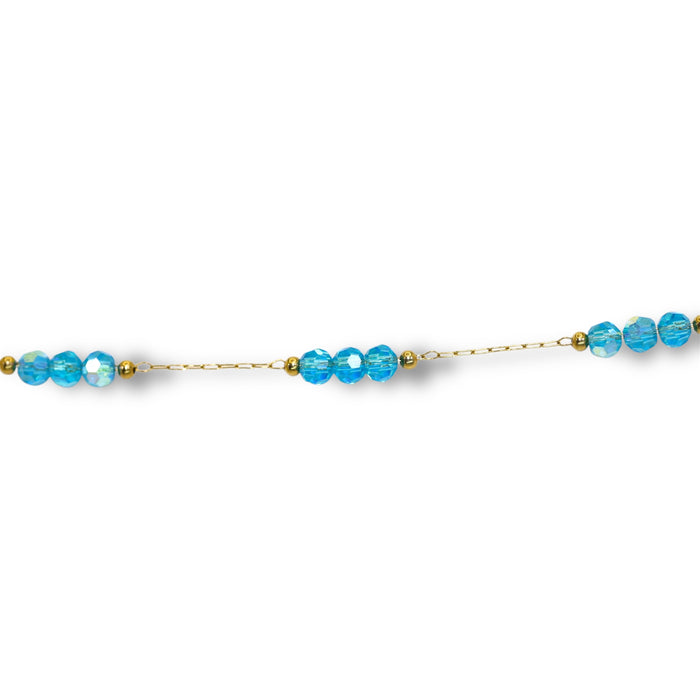 Bracelet artisanal fait main – Perles rose pastel ✨