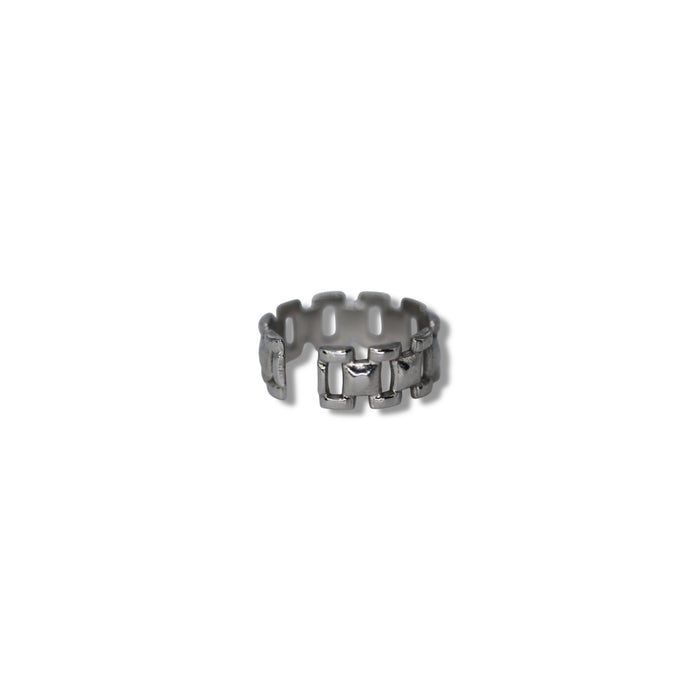 Bague ajustable en acier inoxydable ✨