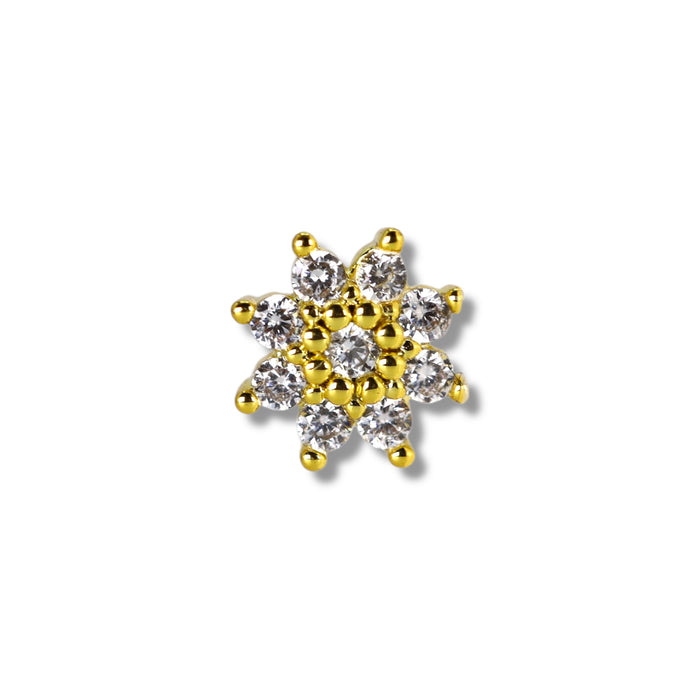 Piercing nez doré tige en L - Acier Inoxydable ✨