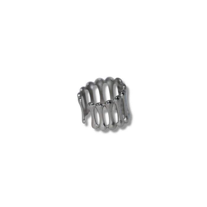 Bague ajustable en acier inoxydable ✨