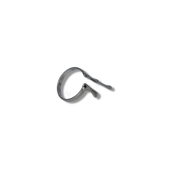 Bague ajustable en acier inoxydable ✨
