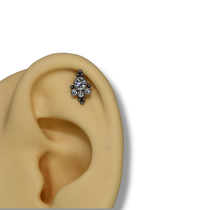 Piercing Imperial Argent - Acier Inoxydable ✨