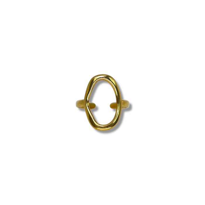 Bague ajustable en acier inoxydable ✨