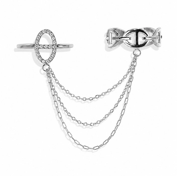 Bagues ajustables "Marine"