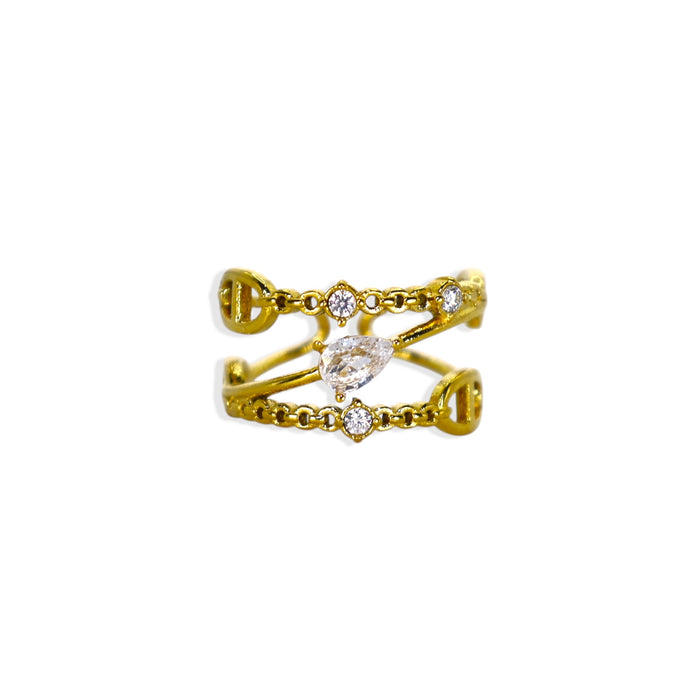 Bague ajustable "Marine"