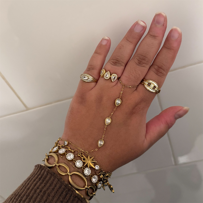 Bague ajustable "Marine"